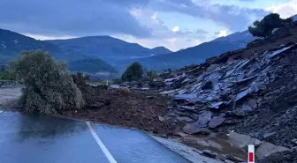 Gökçeada'da Şiddetli Yağışlar Sele Neden Oldu