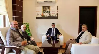 Hamamözü Belediye Başkanı'ndan Kaymakam Ertuğrul Arslan'a Ziyaret