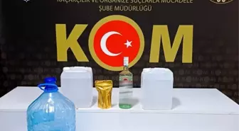 Isparta'da Kaçak Alkol Operasyonu: 54 Litre Ele Geçirildi