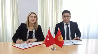 Kırklareli Üniversitesi Rektörü Kırgızistan'da Eğitim İşbirliği Protokolleri İmzaladı