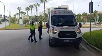 Manavgat'ta Motosiklet Kazası: 1 Yaralı