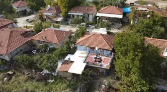 Demirci'de Kadınlar Tarhana İmalatında İmece Geleneğini Yaşatıyor