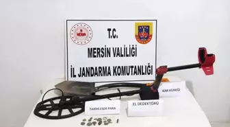 Mersin'de Kaçak Kazı Yapan Yabancı Uyruklu Şahıs Suçüstü Yakalandı