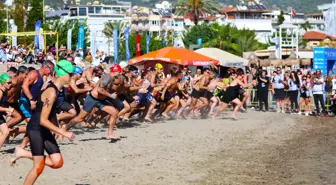 34. Alanya Triatlonu Renkli Görüntülerle Başladı