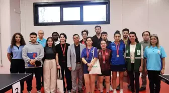 Eskişehir'de Bağımlılık Farkındalık Haftası'nda Masa Tenisi Turnuvası Düzenlendi