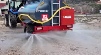 Mudurnu'da Kırsal Alanlarda Yangınlara Erken Müdahale İçin Su Tankeri Kredisi