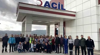 Çameli Devlet Hastanesi'nde Acil Durum Tatbikatı Gerçekleşti