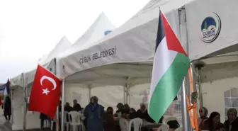 Çubuk Belediye Başkanı Filistinli Ailelerle Buluştu