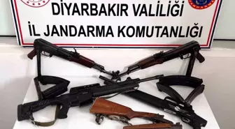 Diyarbakır'da Silah Operasyonu: 6 Gözaltı