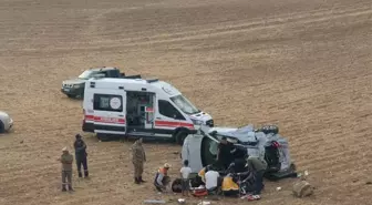 Diyarbakır'da Şarampole Yuvarlanan Otomobilde 1 Ölü, 3 Yaralı