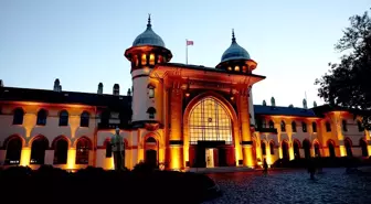 Tarihi Karaağaç Garı'na Nostaljik Aydınlatma