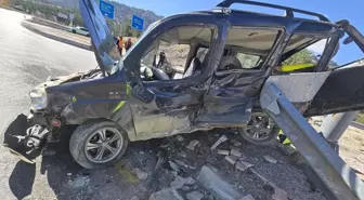 Konya'da Trafik Kazası: 2 Yaralı