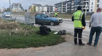 Kütahya'da Ehliyetsiz Sürücü Kazaya Sebep Oldu