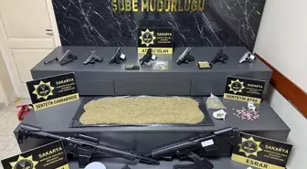 Sakarya'da Uyuşturucu ve Silah Kaçakçılığı Operasyonu: 33 Gözaltı