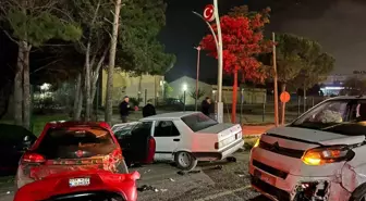 Tekirdağ'da Zincirleme Trafik Kazası: 3 Yaralı