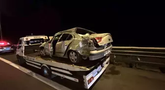 Bolu Dağı Tüneli'nde Kaza: 1'i Ağır 3 Yaralı