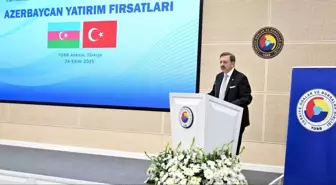 TOBB Başkanı Hisarcıklıoğlu: 'Azerbaycan yaklaşık 17 milyar dolarlık yatırım hacmiyle Türk yatırımlarının en yoğun olduğu ülke'