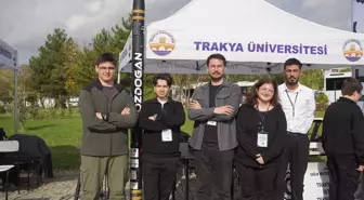 Trakya Roket Takımı'ndan Yüksek İrtifa Hedefi