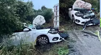 Yağışlı hava kazaya neden oldu! Bilanço ağır