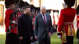 Zelenskiy, Kral III. Charles Tarafından Windsor Kalesi'nde Karşıladı