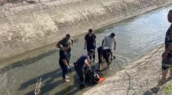 Adana'da Sulama Kanalına Düşen Kişi Kurtarıldı