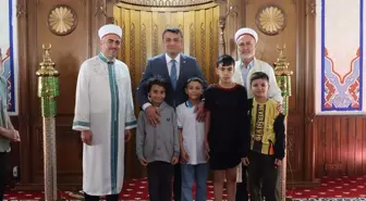 Dörtyol'da 49 Yılını Dolduran İmam Tekeci için Veda Programı Düzenlendi