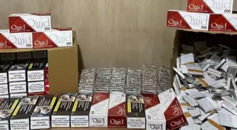 İzmir'de Kaçak Tütün Operasyonu: 20 Bin 900 Makaron Ele Geçirildi