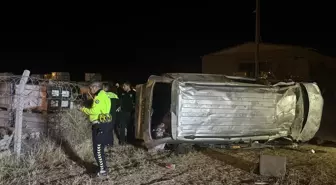 Karaman'da Panelvan Devrildi: 7 Yaralı