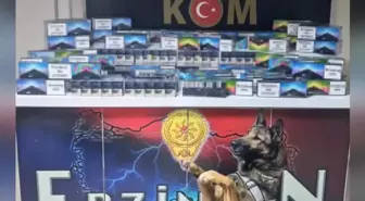 Erzincan'da Kaçak Sigara ve Elektronik Sigara Operasyonu