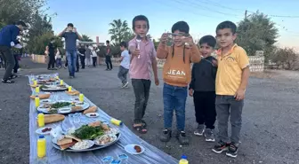 Polis Memurundan Tepeönü Köyü'nde Dayanışma Etkinliği