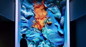 Refik Anadol'un 'Türkiye-Flora' Eseri Beyoğlu'nda Sergileniyor