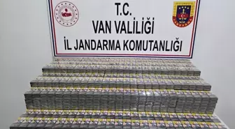 Van'da 2 Bin 470 Paket Gümrük Kaçağı Sigara Ele Geçirildi