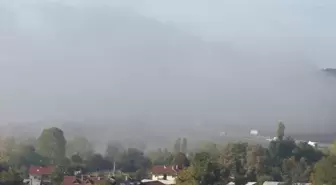 Bolu'da Sis Ulaşımı Olumsuz Etkiledi