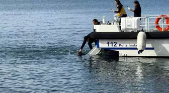 Erdek'te denizde erkek cesedi bulundu