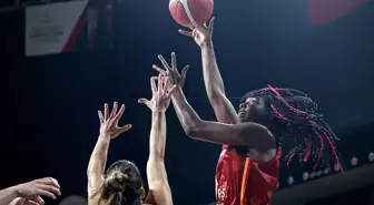 Galatasaray Çağdaş Faktoring, ÇİMSA ÇBK Mersin'i Deplasmanda Yendi