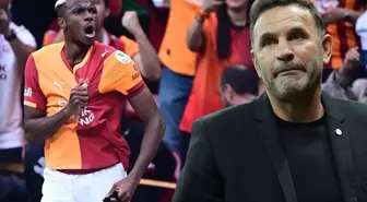 Victor Osimhen, Okan Buruk'u yakaladı