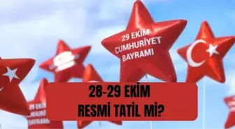 28 Ekim okullar tatil mi? 28- 29 Ekim Resmi tatil mi? Yarın (28 Ekim) okullar yarım gün mü?