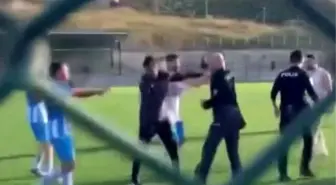 Pamukkale'de Amatör Lig Maçında Kavga: Polis Biber Gazıyla Müdahale Etti