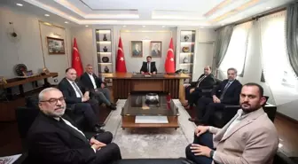 Hatayspor Kulüp Başkanı Ethem Çakır, Vali Masatlı'yı Ziyaret Etti