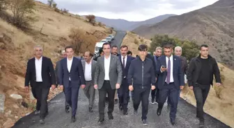 Bitlis Valisi Karakaya'dan Hizan'da Yol Çalışmaları İncelemesi