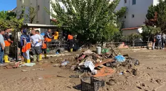 İzmir Foça'da Sel Felaketi Sonrası Yaralar Sarılıyor