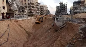 Gazze Şeridi'nde Kayıp Esirlerin Cenazeleri İçin Arama Çalışmaları Yeniden Başladı