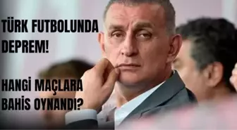 Hangi maçlara bahis oynandı? Bahis oynayan hakemler kimler? SON DAKİKA: TFF Başkanı açıkladı!