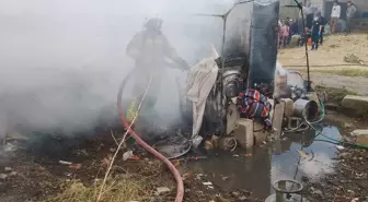 Yayladağı'nda Depremzede Aileyi Vuran Yangın: 1 Yaşındaki Bebek Hayatını Kaybetti