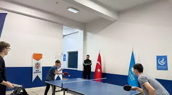 Öğrencilere Yönelik Masa Tenisi Turnuvası Düzenlendi