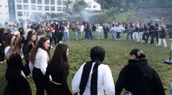 KTÜ'de Geleneksel Hamsi Şöleni: 3 Ton Hamsi Tükendi