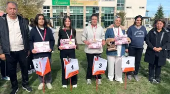 Kütahya'da Oryantiring Yarışması Coşkusu
