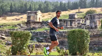 Pamukkale'de Lykos Yarı Maratonu Coşkusu