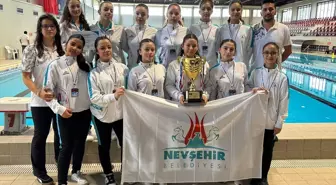 Nevşehir Belediyesi 16 Yaş Altı Kadın Su Topu Takımı Cumhuriyet Kupası'nda Üçüncü Oldu
