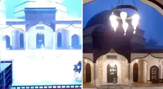 569 yıllık camiye yıldırım düştü